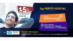 Read more about the article CURSO PERÍCIA JUDICIAL ONLINE