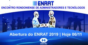 Read more about the article Abertura do ENRAT 2019 será nesta quarta
