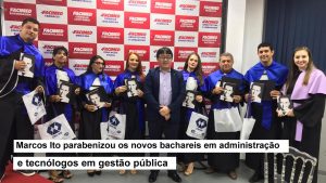 Read more about the article Presidente do CRA-RO participa de formatura na Facimed
