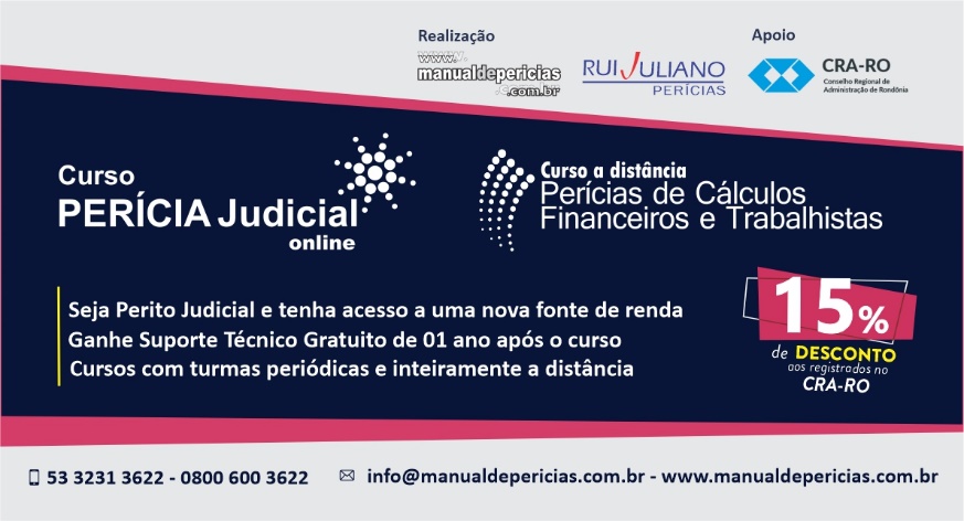 You are currently viewing CURSO PERÍCIA JUDICIAL ONLINE