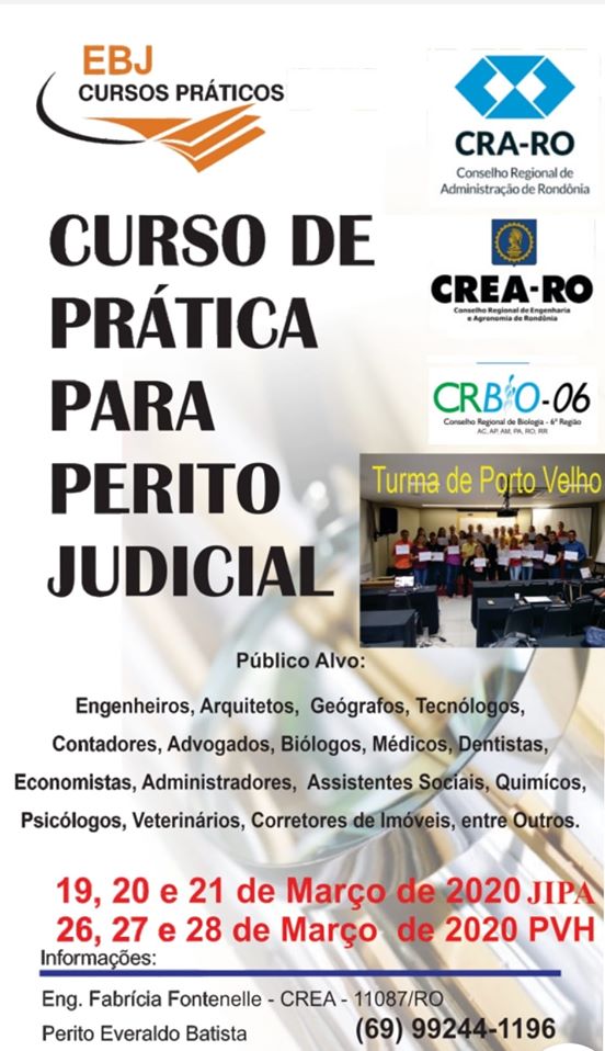 You are currently viewing Novas turmas para curso de perícia judicial