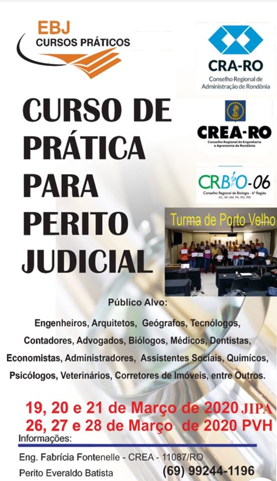 Read more about the article Novas turmas para curso de perícia judicial