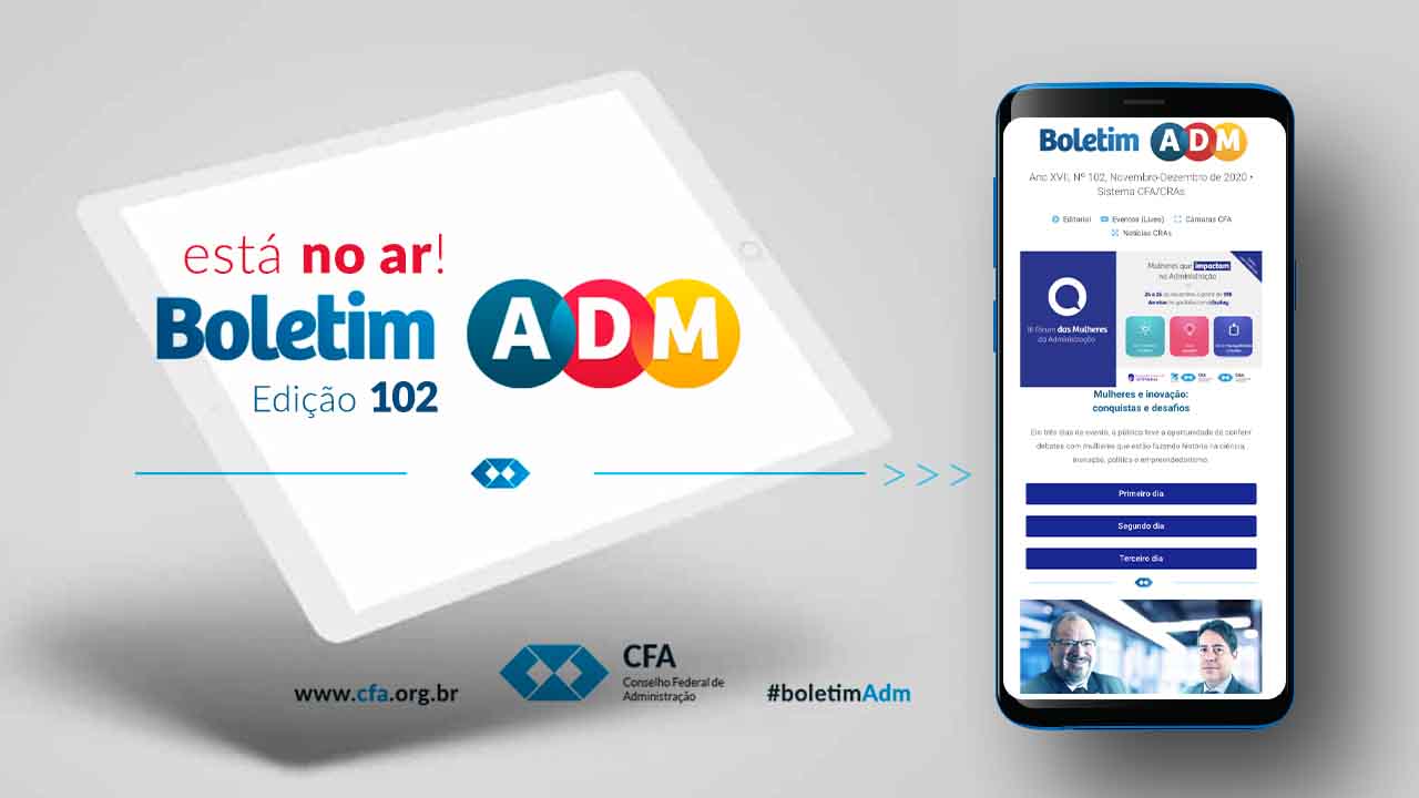 Read more about the article Notícia CFA – Última edição de 2020 do Boletim ADM já está disponível