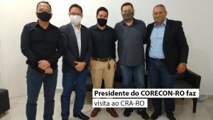 Read more about the article Presidente do CORECON-RO faz visita ao CRA-RO