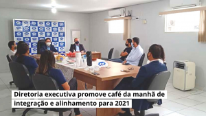 Read more about the article Diretoria executiva promove café da manhã de integração e alinhamento para 2021
