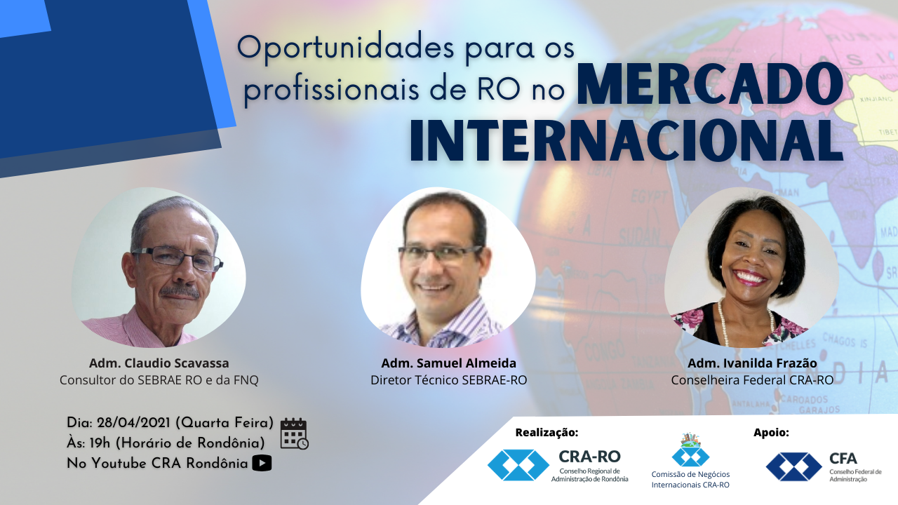 You are currently viewing Vamos conversar sobre as oportunidades para os profissionais de Rondônia no Mercado Internacional?