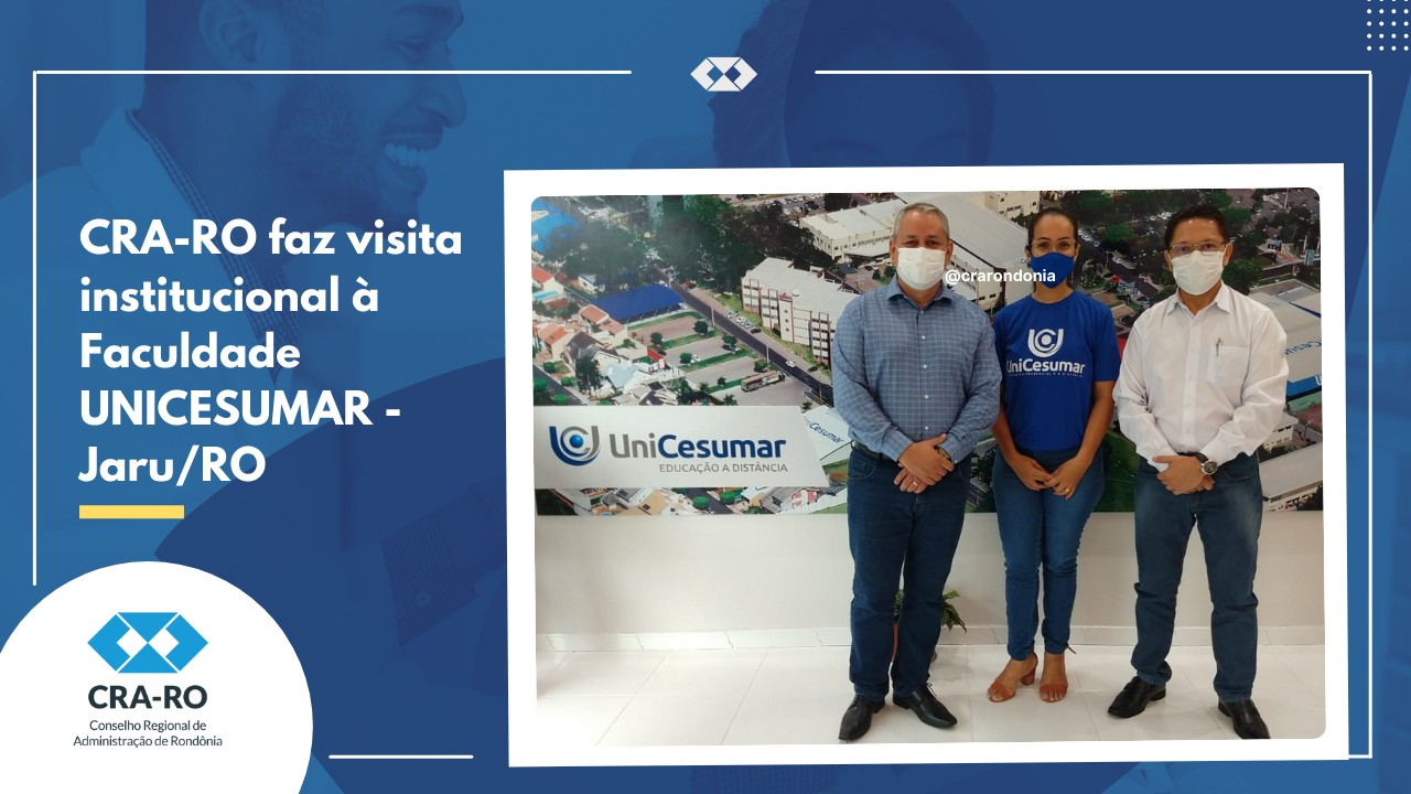 You are currently viewing CRA-RO faz visita institucional à Faculdade UNICESUMAR – Jaru
