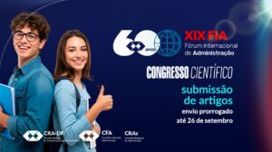 Read more about the article FIA: Prazo para submissão de artigos científicos é prorrogado até 26 de setembro; inscreva-se