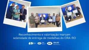 Read more about the article Reconhecimento e valorização marcam solenidade de entrega de medalhas do CRA-RO