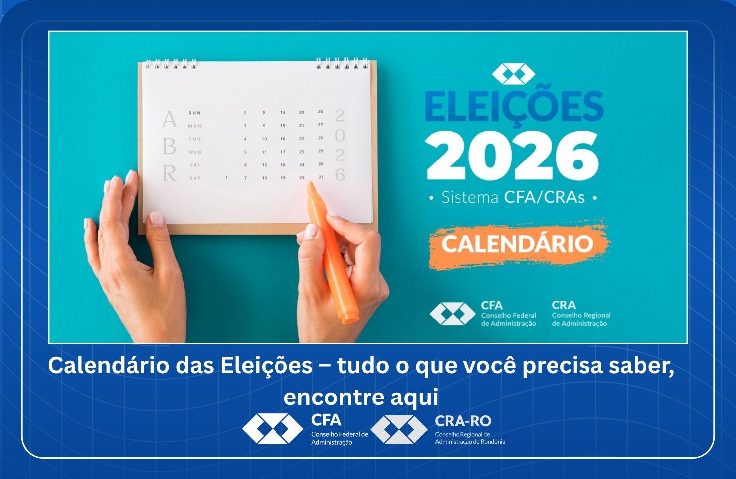 You are currently viewing Calendário das Eleições – tudo o que você precisa saber, encontre aqui