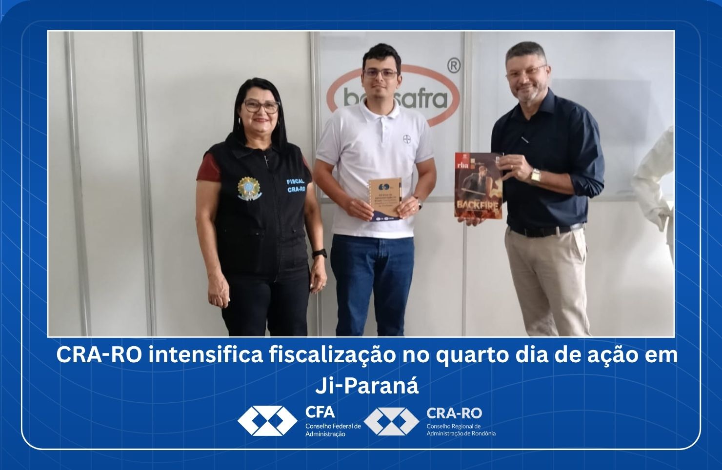 You are currently viewing CRA-RO intensifica fiscalização no Grupo Boasafra no quarto dia de ação em Ji-Paraná