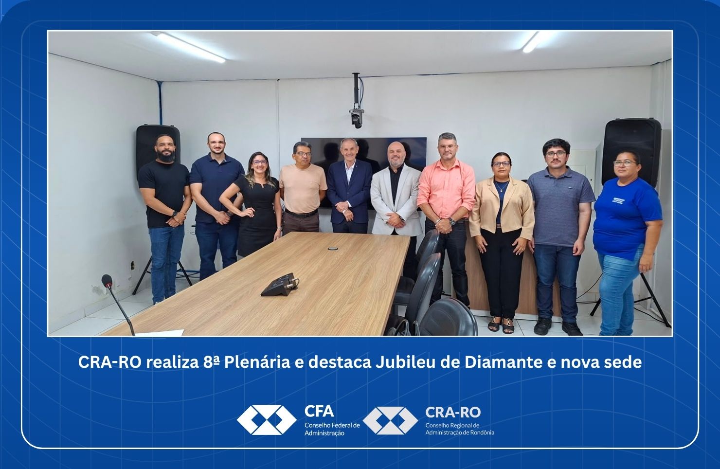 You are currently viewing CRA-RO realiza 8ª Plenária e destaca Jubileu de Diamante e nova sede
