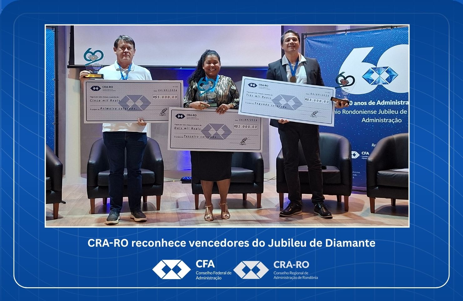You are currently viewing CRA-RO reconhece vencedores do Jubileu de Diamante