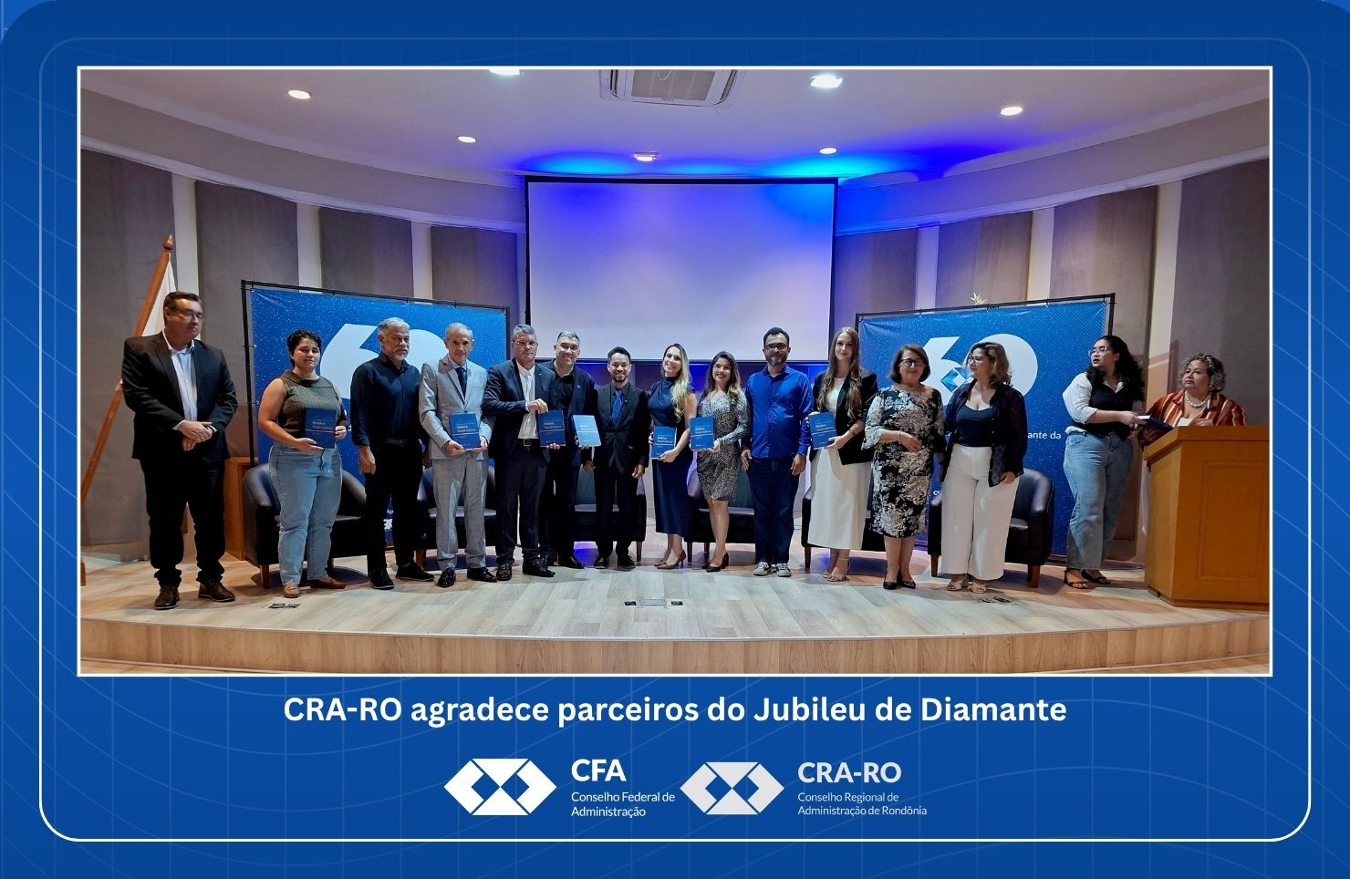 You are currently viewing CRA-RO agradece parceiros do Jubileu de Diamante